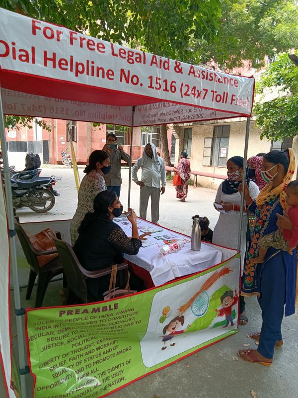 Legal Awareness Programme and Food Donation